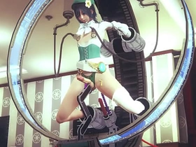 Genshin Impact Yaoi - Venti in sex machine and Fucked - Sissy crossdress Japanese Asian Manga Anime Game Porn Gay tall asian gay porn