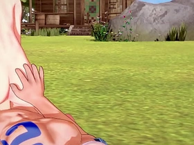 League of Legends Yaoi - Ezreal x Braum Hard Sex [handjob, blowjob and fucked] - Japanese asian manga anime game porn gay asian gay chub porn