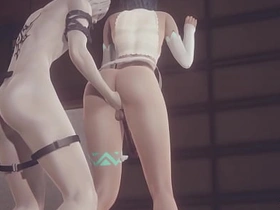 Genshin Impact Yaoi 3D - Venti Arcont analingus & Fingering (uncensored) - Japanese asian manga anime game porn gay sissy chinese dream gay porn