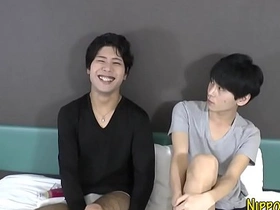 Japanese twink gets butt fucked black asian gay porn