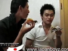 3 Japanese twinks finger fucking and sucking cock free taiwan gay porn