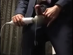 けんぞー電マオナ① japan gay porn bus