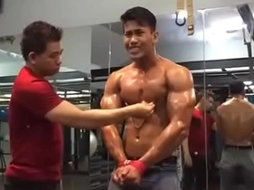 Asian gym slave nipples t. chinese gay male thug porn