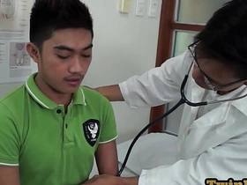 Gay doctor seduces nympho Asian patient in medical room anime chinese gay porn