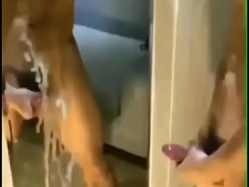 Asian cum on mirror asian beard gay porn