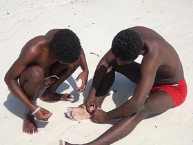 Black Twinks Sameul and Wilson Bareback asian gay spanking porn