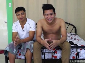 Asian Boy Rolly Gets Tickled and Jizzed On grinch gay chinese porn