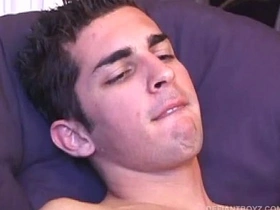 Young Devon Strokes Out His Cum and Eats It gay uncut chinese porn