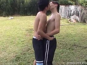 Young Latinos Mario and Leonardo Fuck Outdoors gay hunk japan porn