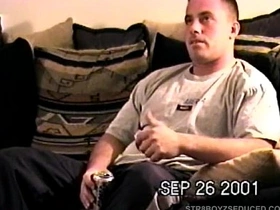 Straight Boy Justin Jacks Off and Shoots His Load japanese cute boy helping hands gay porn