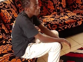 Black African Twink Strokes His Big Dick and Cums porn gay couple asian