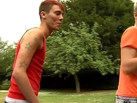 Double Penetrating Young Dan Jenkins gay porn japanese daddy