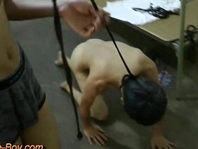 Slim Horny Slave Boy Doggy Trainning gay chinese midgets porn