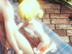 Yaoi Femboy - Fer blowjob and anal by other femboy - Sissy crossdress Japanese Asian Manga Anime Game Porn Gay japanese worker gay porn