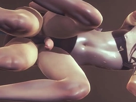 Yaoi Femboy - Kuki Fucked twice 2 creampies - Sissy crossdress Japanese Asian Manga Anime Game Porn Gay asian old gay porn