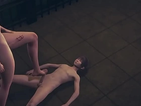 Genshin Impact Yaoi - Venti Blowjob and Footjob - Sissy crossdress Japanese Asian Manga Anime Game Porn Gay porn chinese gay raw