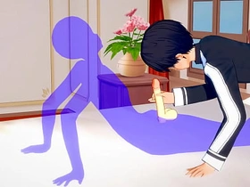 Sword Art Online Yaoi - Kirito Handjob and anal with creampie - Sissy crossdress Japanese Asian Manga Anime Film  Game Porn Gay japanese gay coat porn