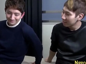 Asian twink rides cock bubble but chinese gay porn