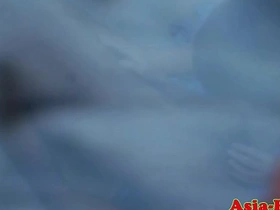 Asian twink lapping up his juice asian bdsm gay porn